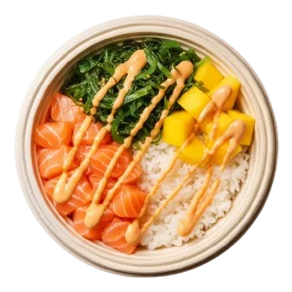 Poke bowls