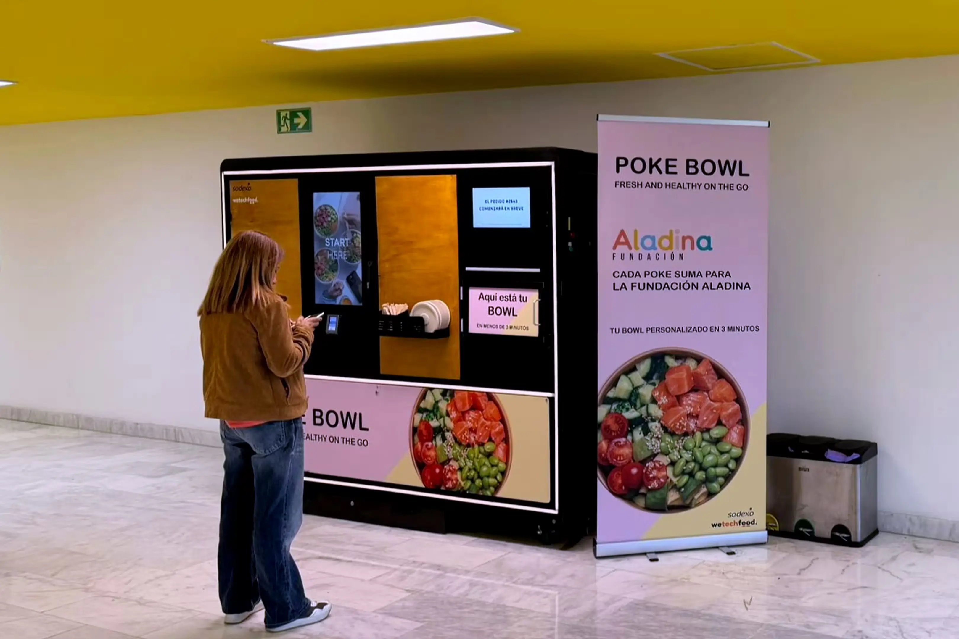 Infinity robot en Hospital Universitario Puerta de Hierro · Sodexo