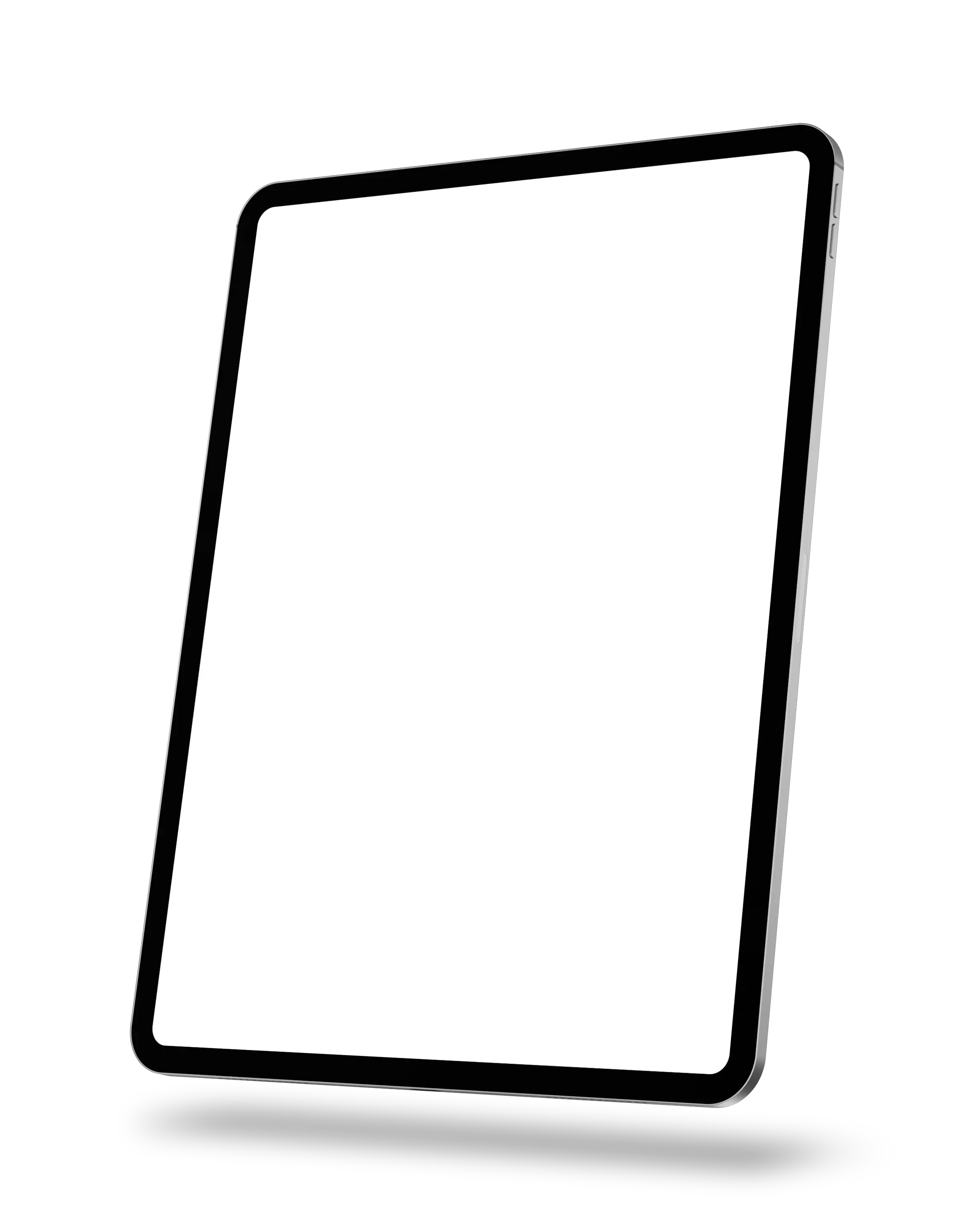Tablet mostrando We Tech Food Analytics